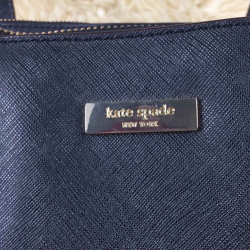 Kate Spade ♠️ black tote with dust bag - Picture 2 of 8